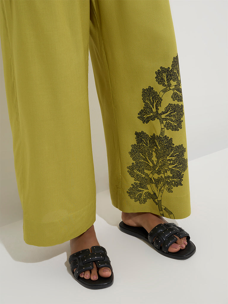 Utsa Green Botanical Design Palazzos