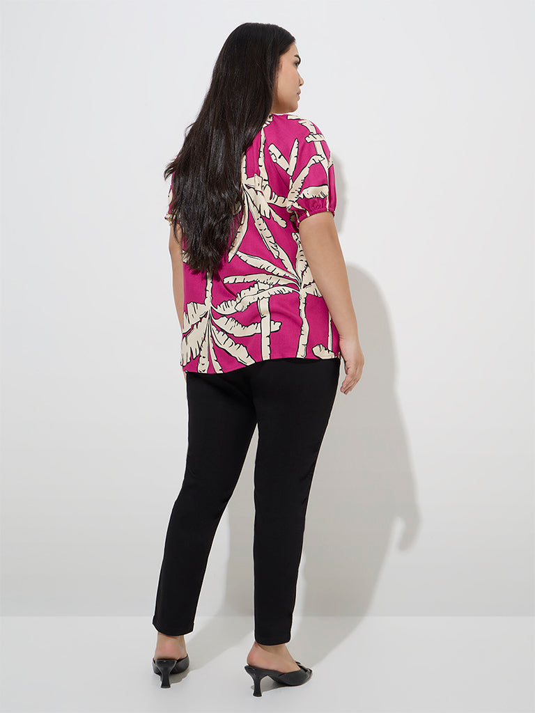Gia Black Solid High-Rise Jeggings