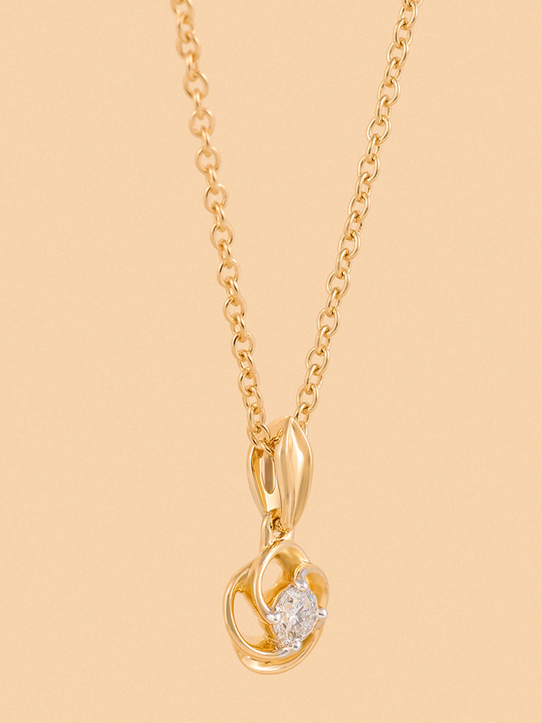 Westside X Pome Mystic Spiral Lab-Diamond Necklace