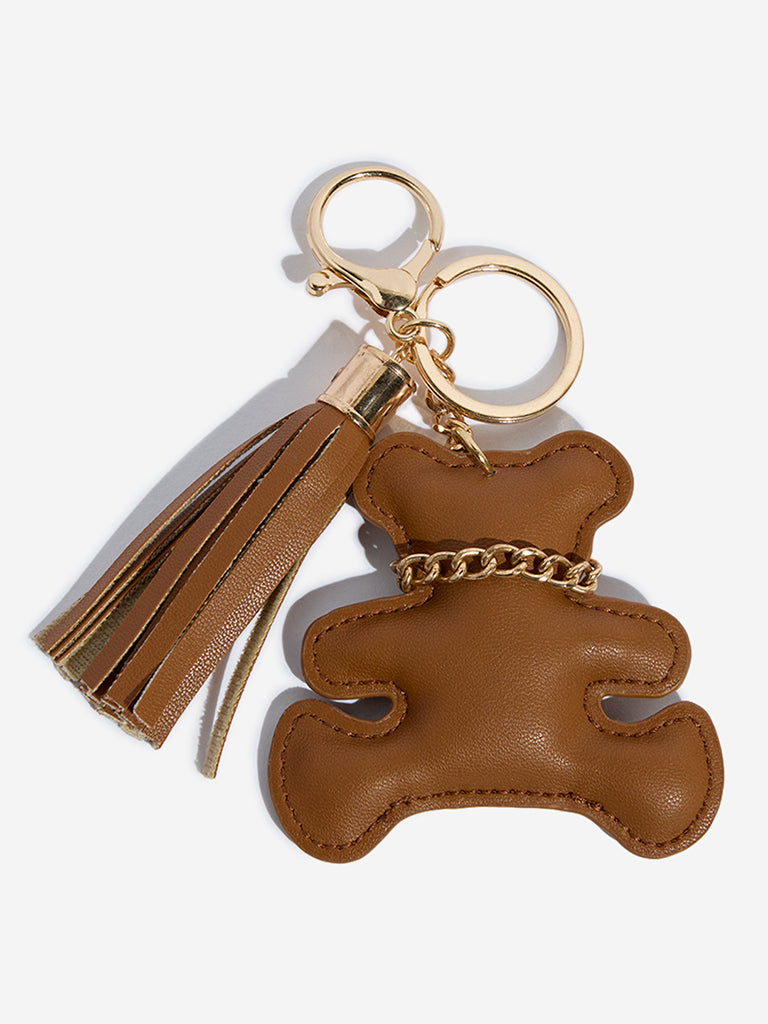 Westside Brown Teddy Bag Charm