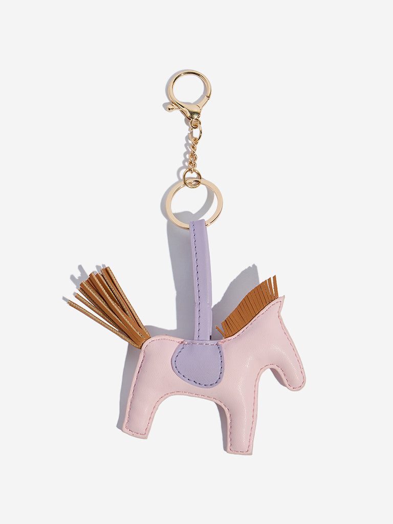 Westside Lilac Animal Bag Charm