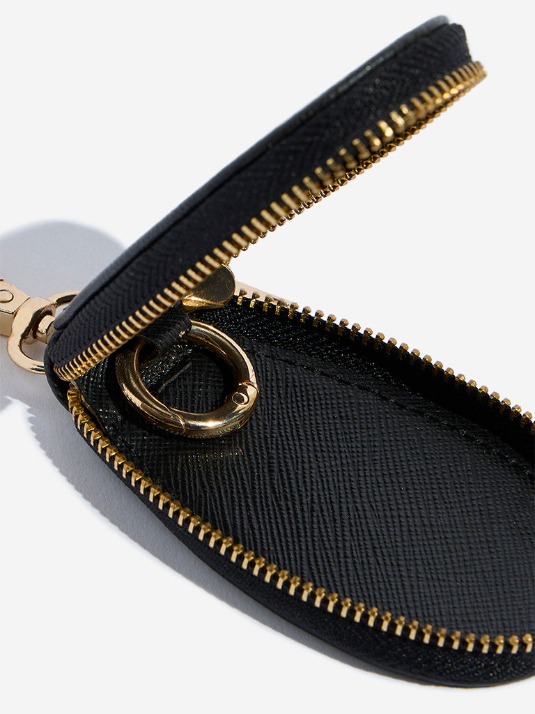 Westside Accessories Black Mini Wallet Bag Charm