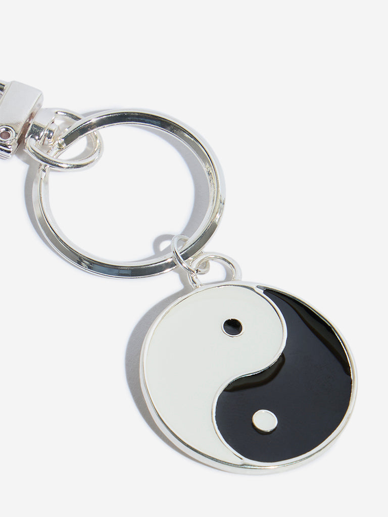 Buy Westside Black Ying-Yang Bag Charm from Westside