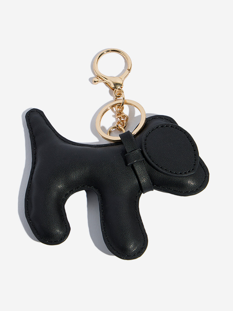 Westside Black Animal Bag Charm