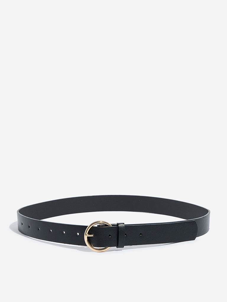 Westside Accessories Black O-Buckle Belt