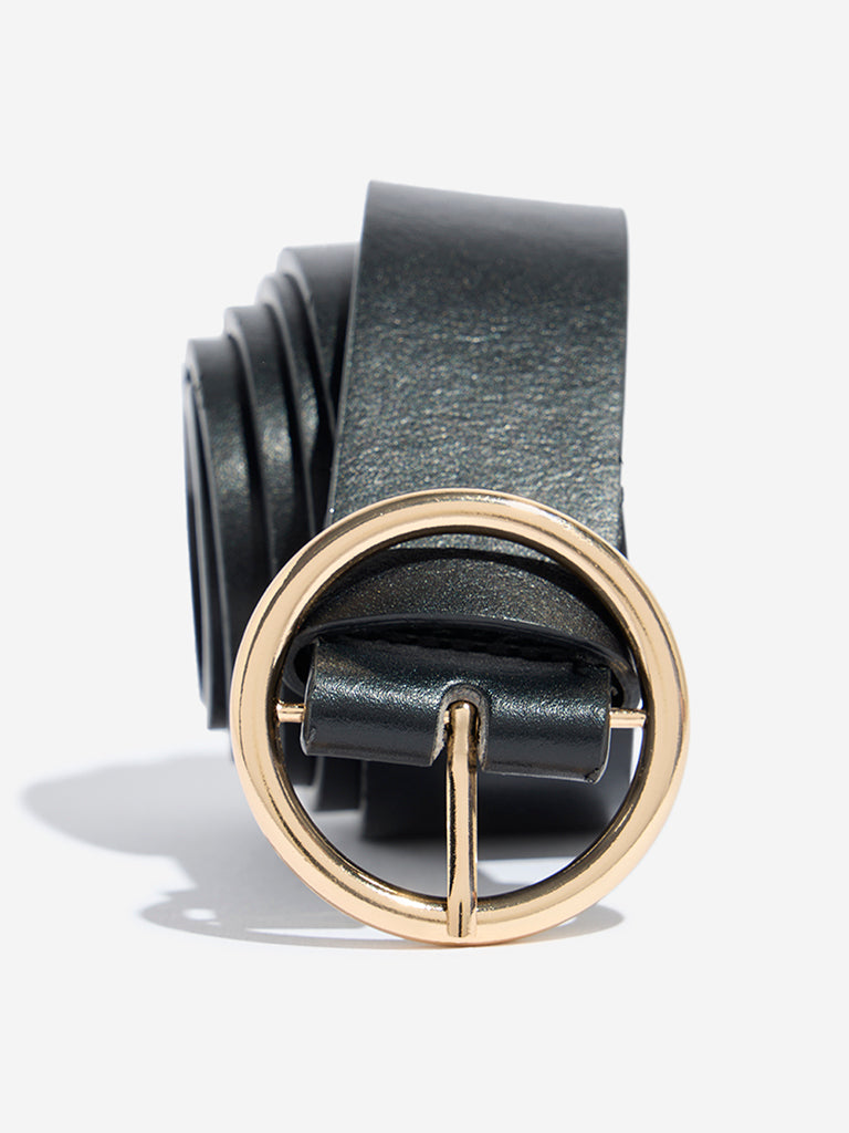Westside Accessories Black O-Buckle Belt