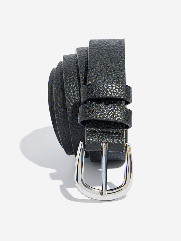Westside Accessories Black U-Buckle Belt