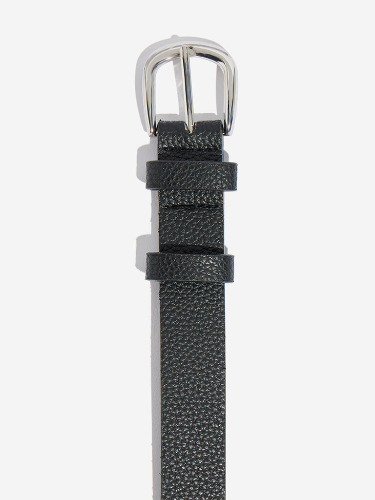 Westside Accessories Black U-Buckle Belt