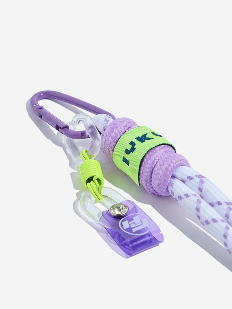 Westside Accessories Purple Funky Bag Charm