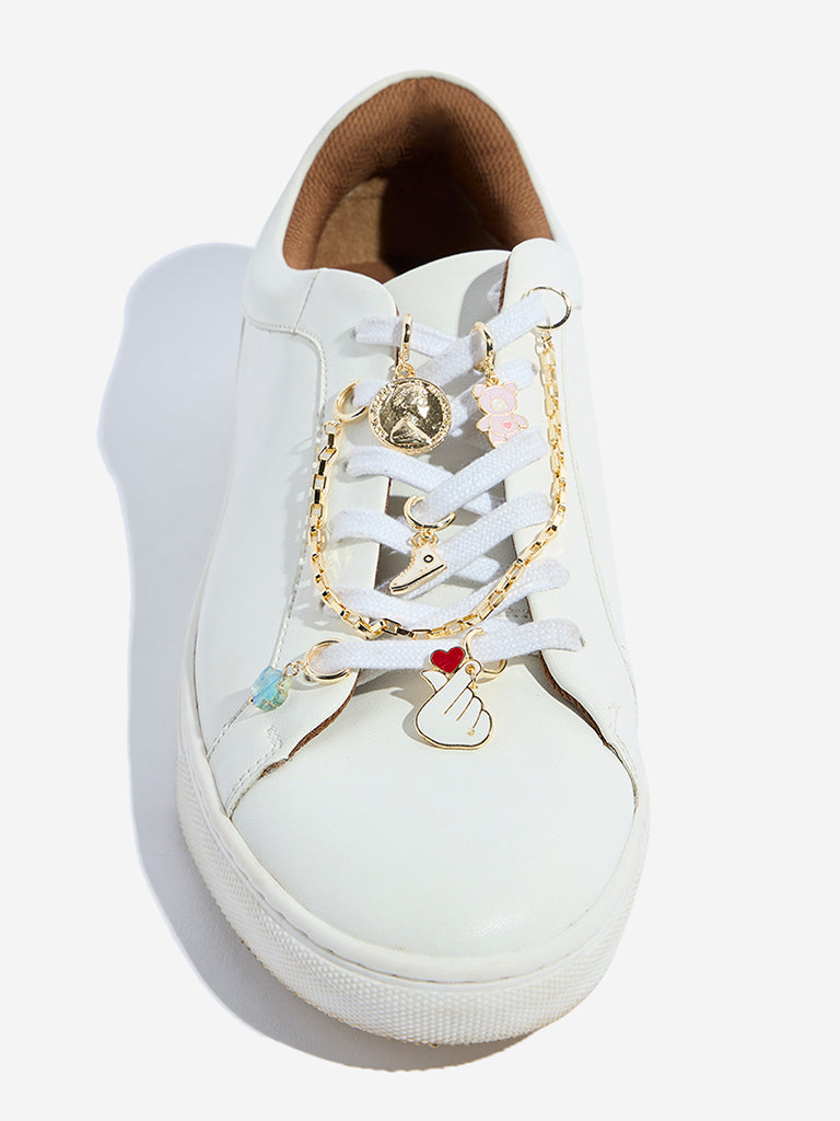 Westside Accessories Gold Young Multi Charms Set - Pack of 6