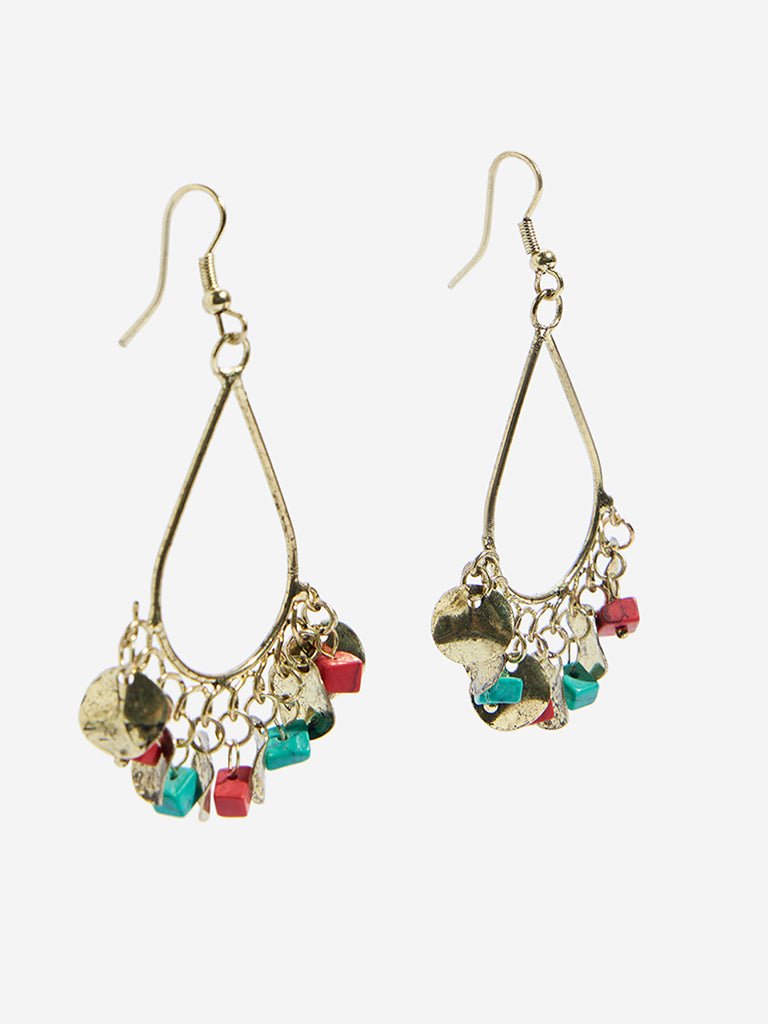 Westside Accessories Multicolour Drop Earrings