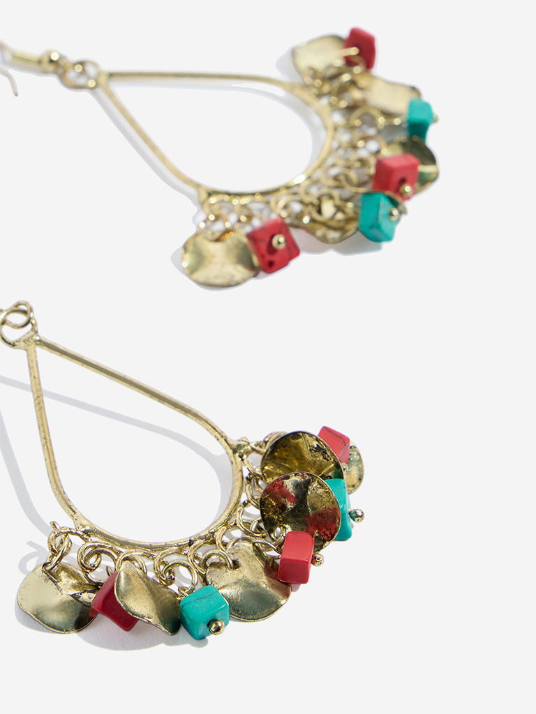 Westside Accessories Multicolour Drop Earrings