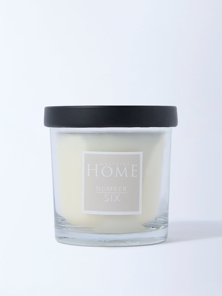 Westside Home Clear Noir Scented Glass Candle