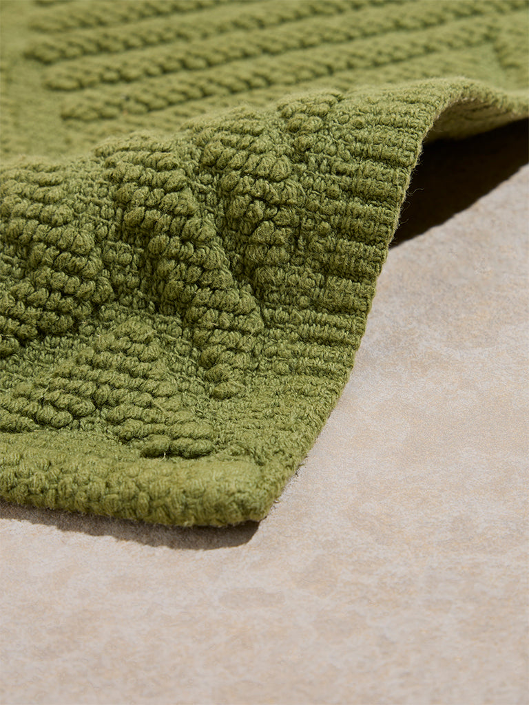 Westside Home Green Bath Mat