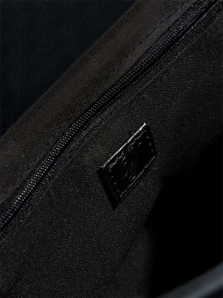 Westside Black Solid Sling Bag