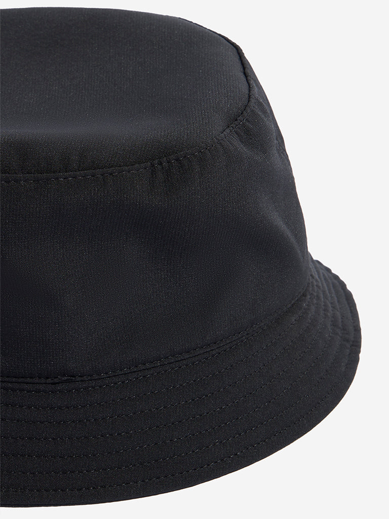 Buy Westside Accessories Black Bucket Hat from Westside