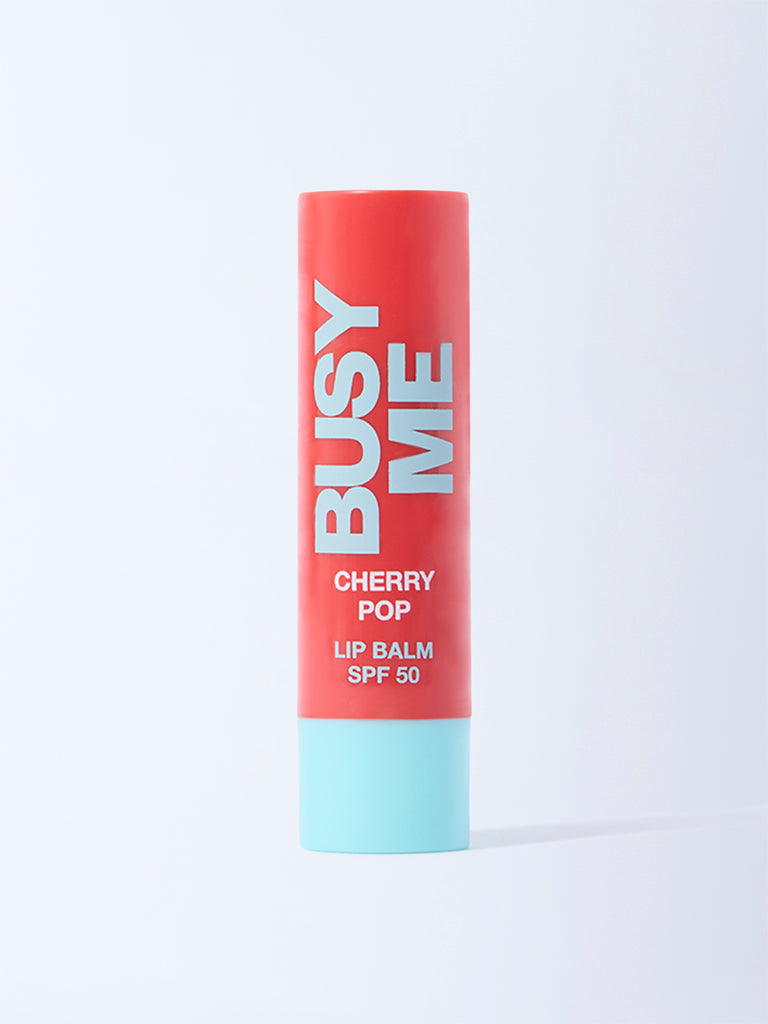 Studiowest Busy Me Cherry Pop Lip Balm with SPF 50 - 4.5 gm