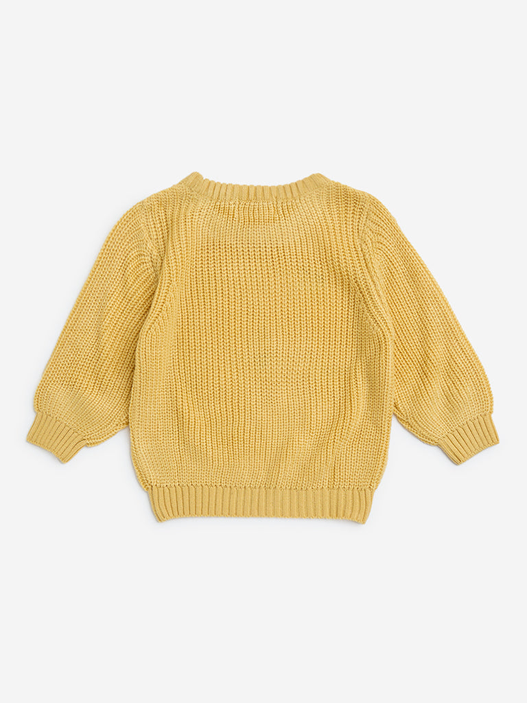 Yellow Sweater Puff Sleeve Sweater Zara Puff Sleeves Yellow V Neck