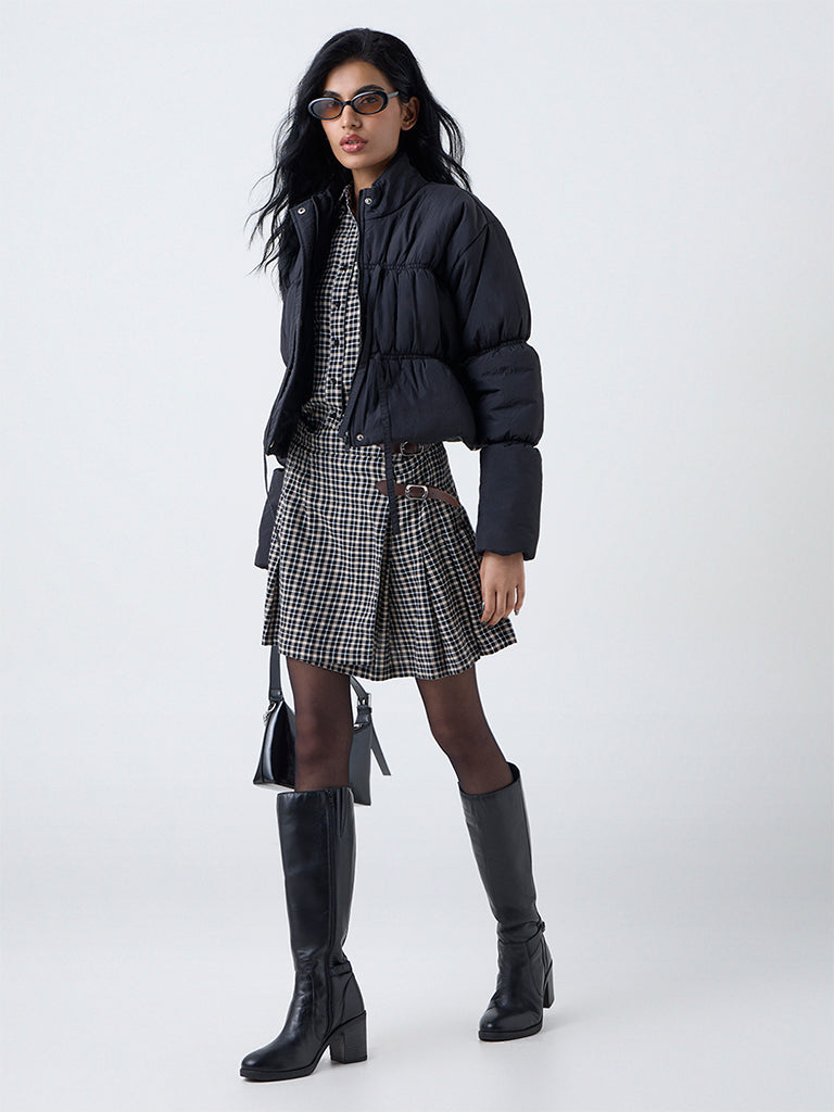 Nuon Black Puffer Jacket