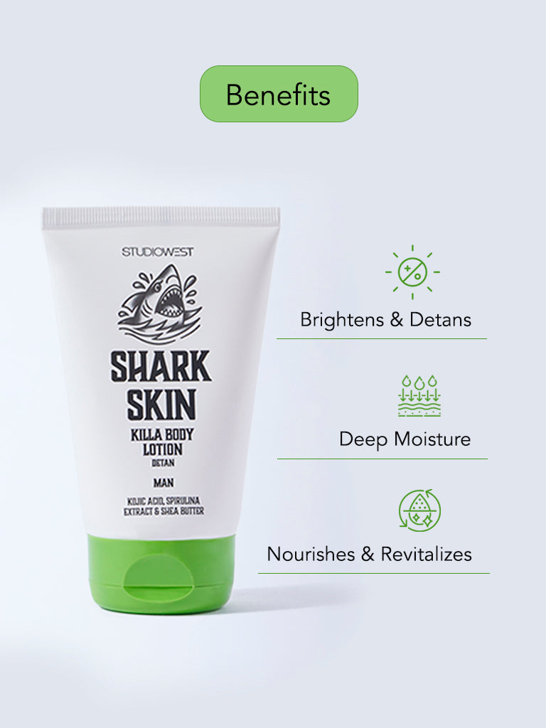 Studiowest Shark Skin Killa Detan Body Lotion - 100 ml