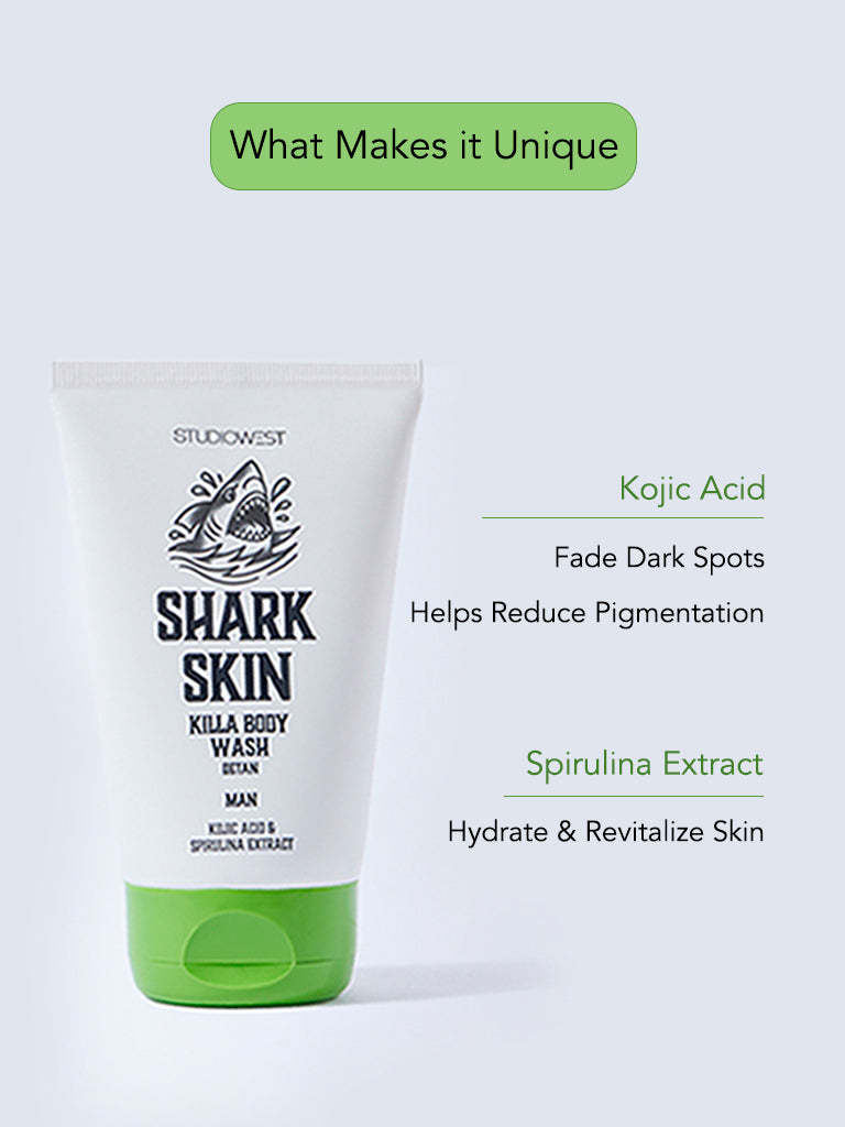 Studiowest Shark Skin Killa Detan Body Wash - 100 ml