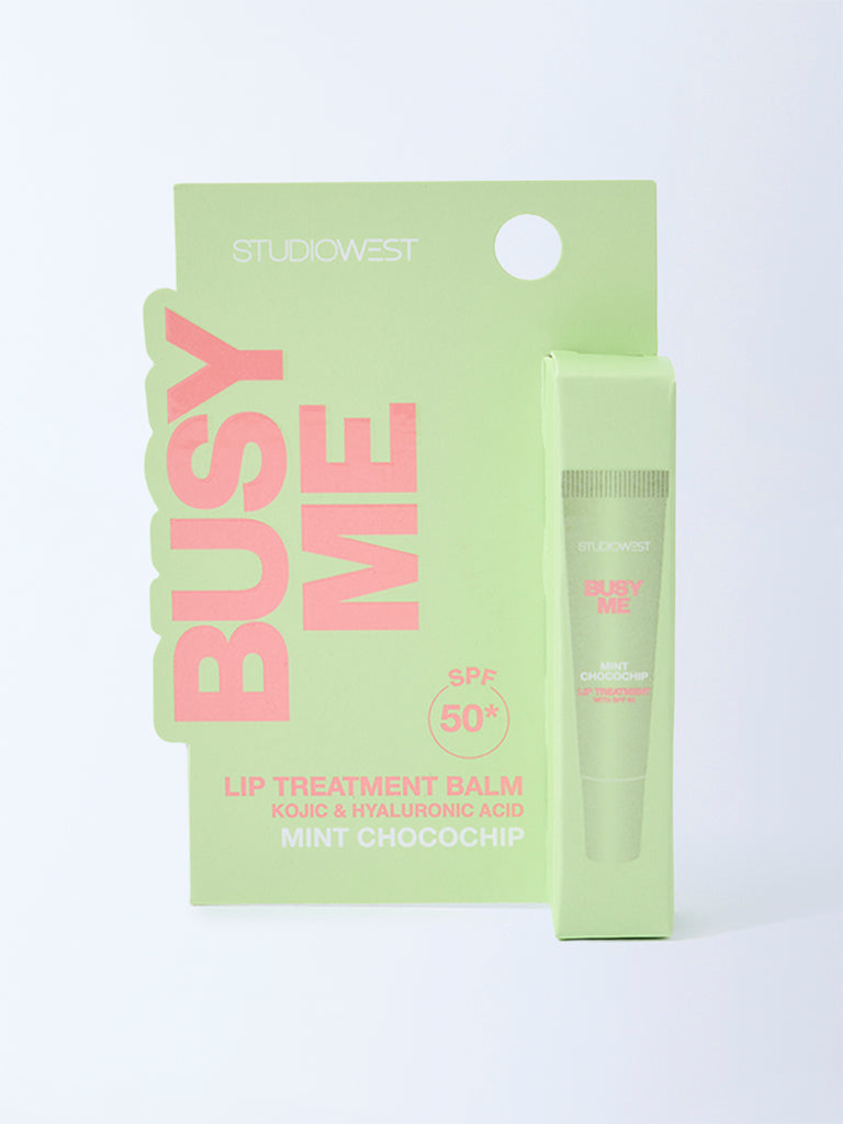 Studiowest Busy Me Mint Choco Chip Lip Treatment Balm with SPF 50 - 6 ml