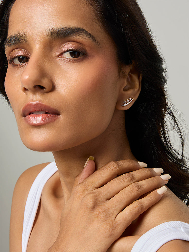Arc Lab Diamond Linear Earcuff