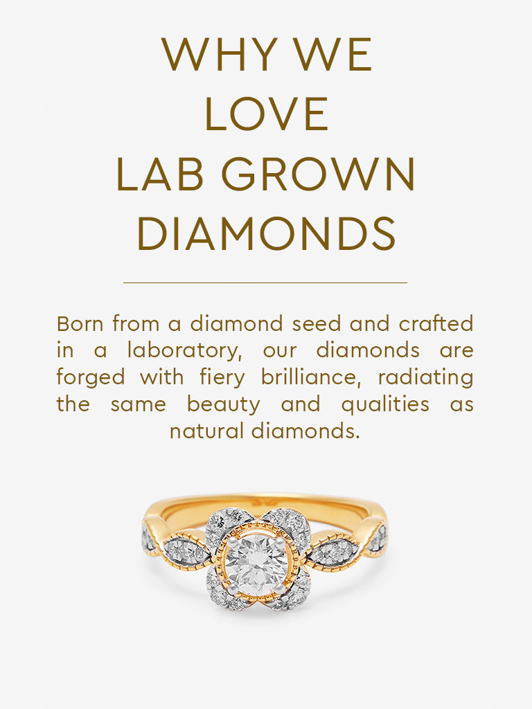 Solitaire Lab Diamond Ring