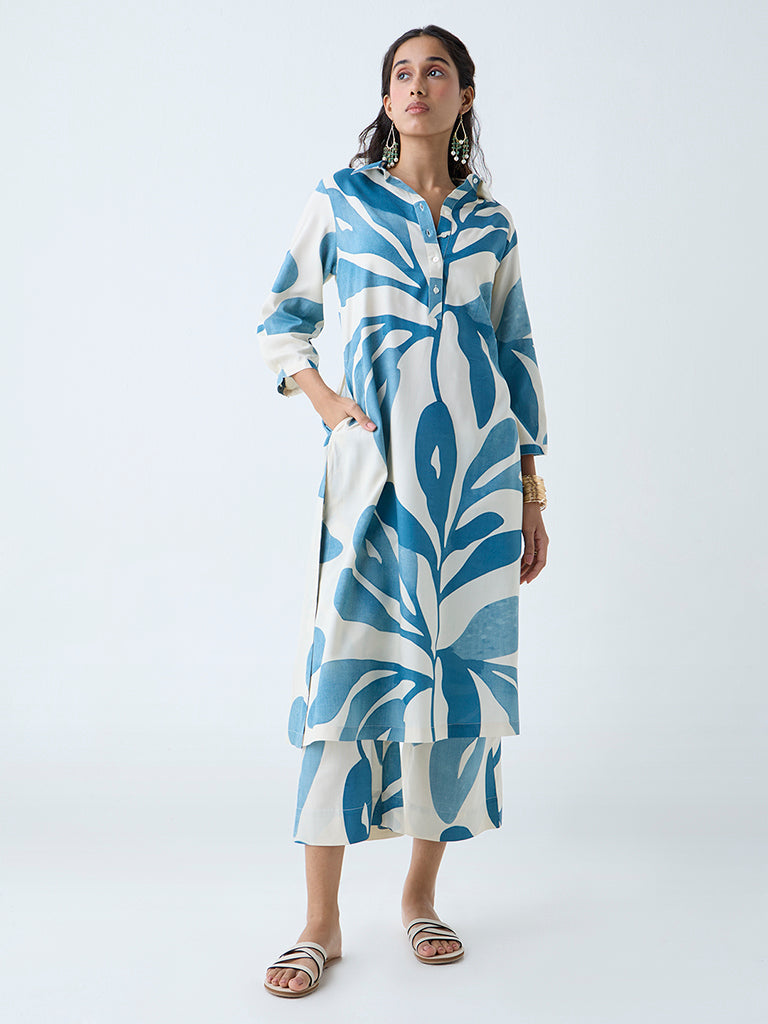 大型 NEW ETHNIC Seidea Print Design Buy Utsa Black Printed Ethnic Tunic from Westside