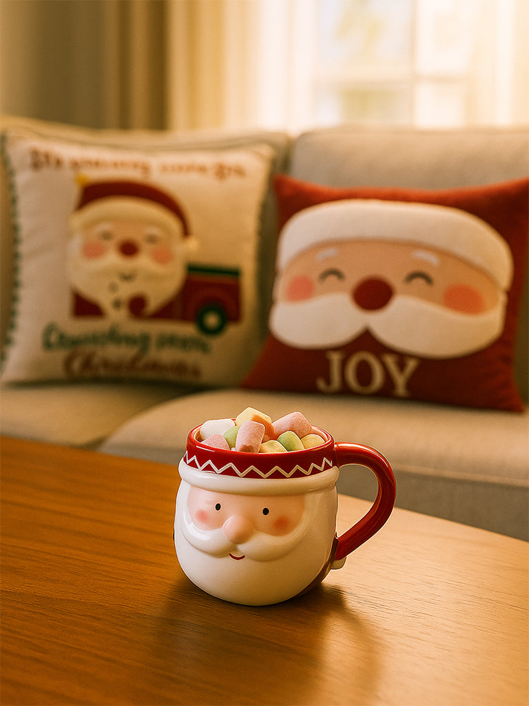 Westside Home Multicolour Christmas Santa Claus Mug