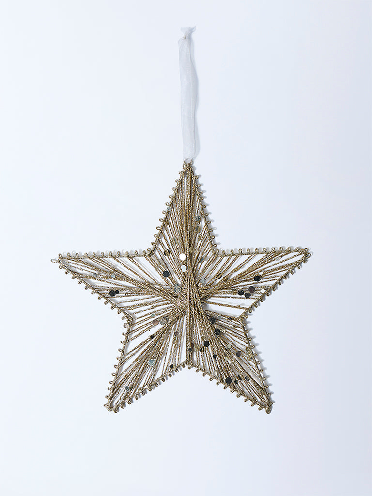 Westside Home Gold Christmas Star Decoration