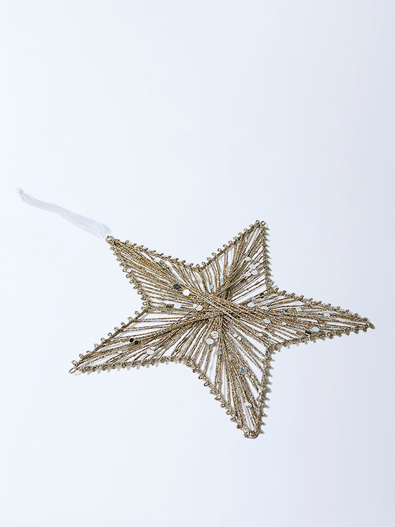Westside Home Gold Christmas Star Decoration