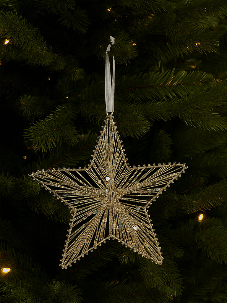 Westside Home Gold Christmas Star Decoration