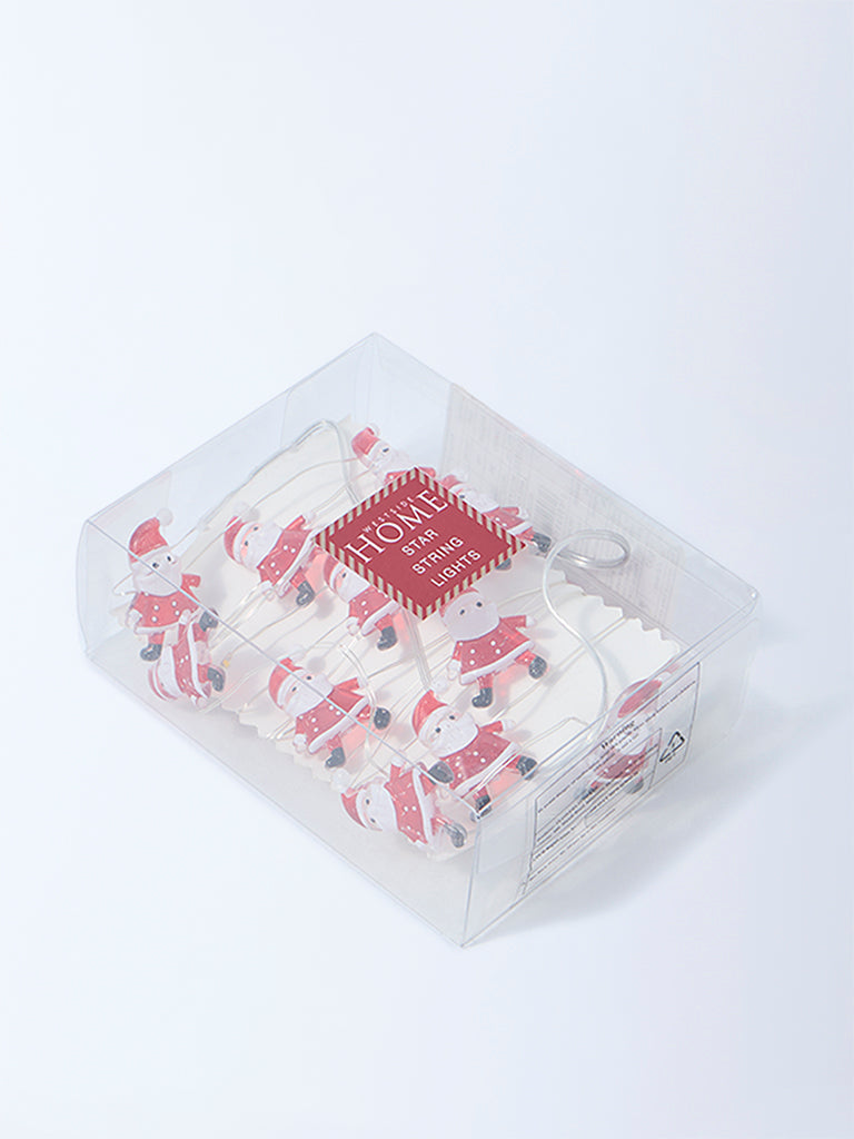 Westside Home Red Santa String Lights Christmas Decoration