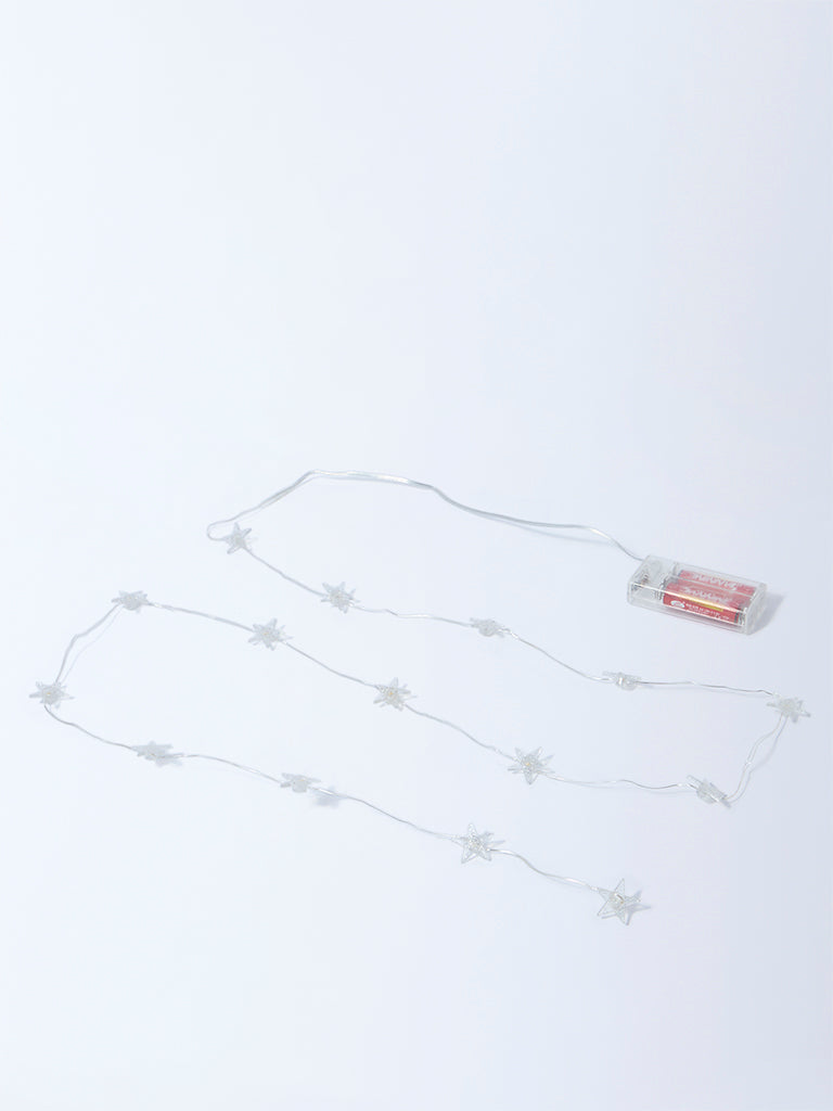 Westside Home White Star String Lights Christmas Decoration