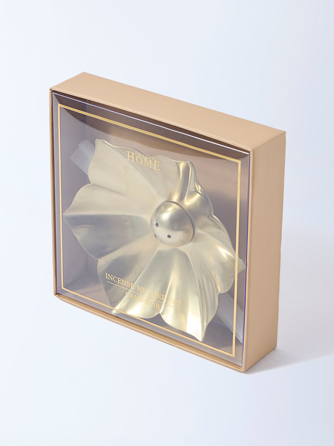 Westside Home Gold Lotus Incense Holder with Three Sticks - Festive Season Gift