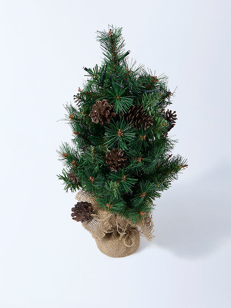 Westside Home Green Christmas Tree with Lights