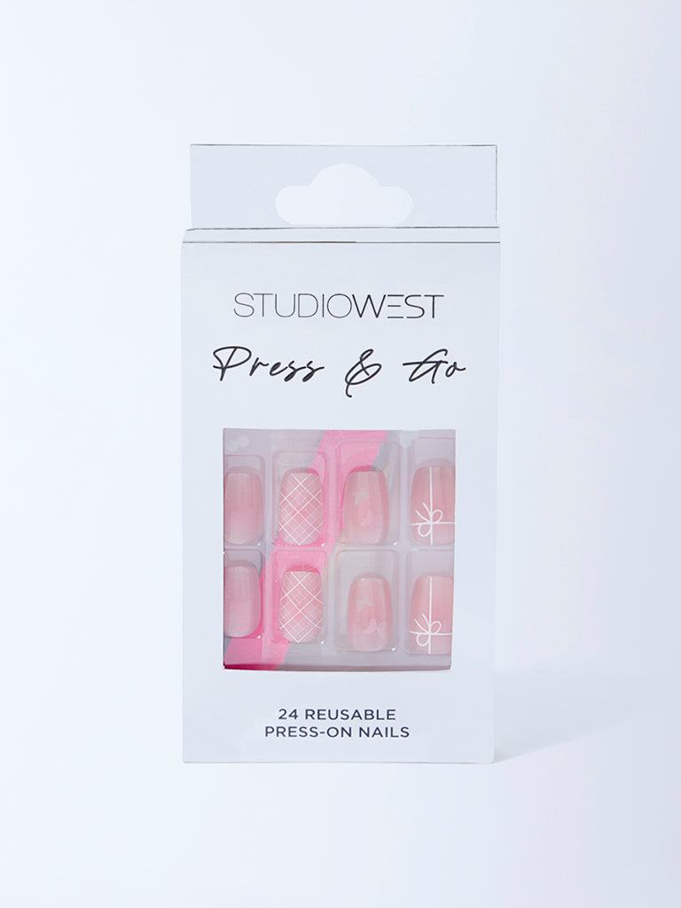 Studiowest Peach Press-On Nail Set