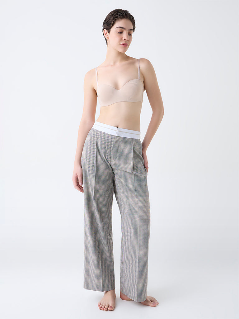 Wunderlove Light Beige Underwired Strapless Bra