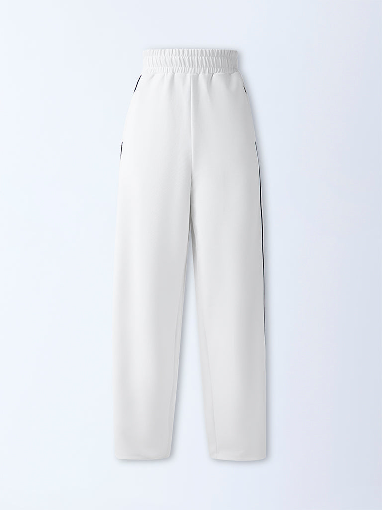 XUP wide pants white Sサイズ エアロビクス ダンス XUP wide
