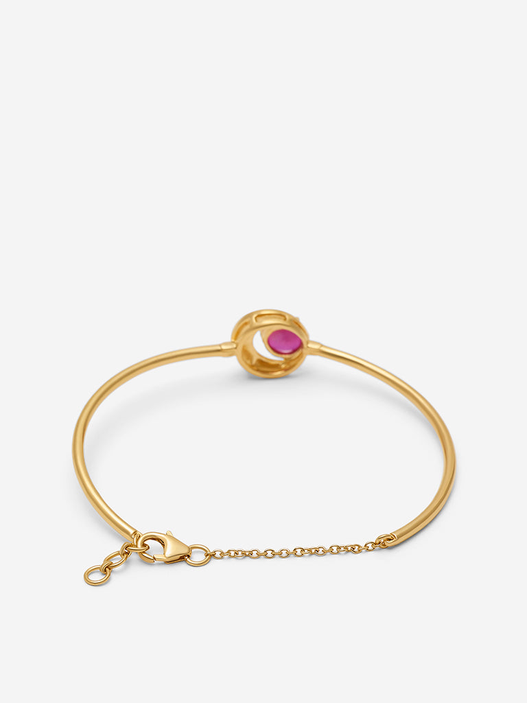 Westside X Pome Ruby Crescent Lab Diamond Bracelet