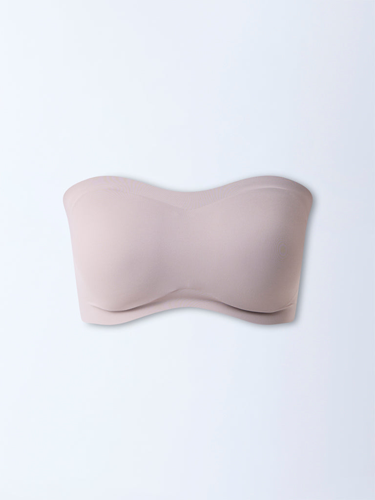 Wunderlove Beige Invisible Supergrip Padded Bra