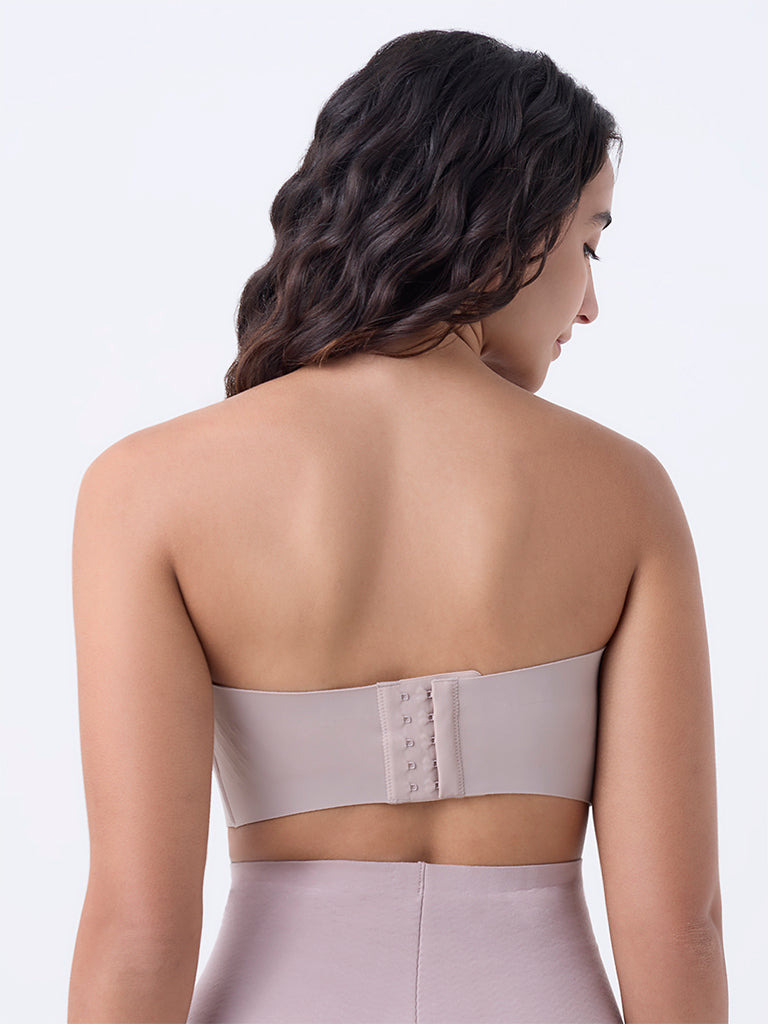 Wunderlove Beige Invisible Supergrip Padded Bra