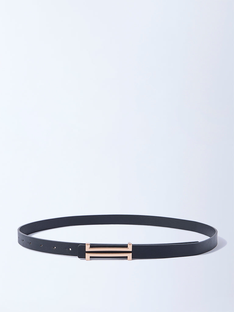 Westside Accessories Black H-Buckle Belt