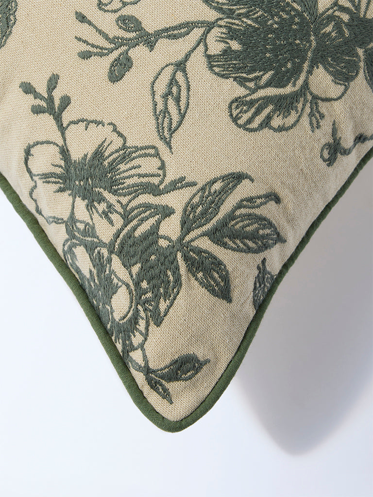 Westside Home Sage Nature-Inspired Cushion Cover