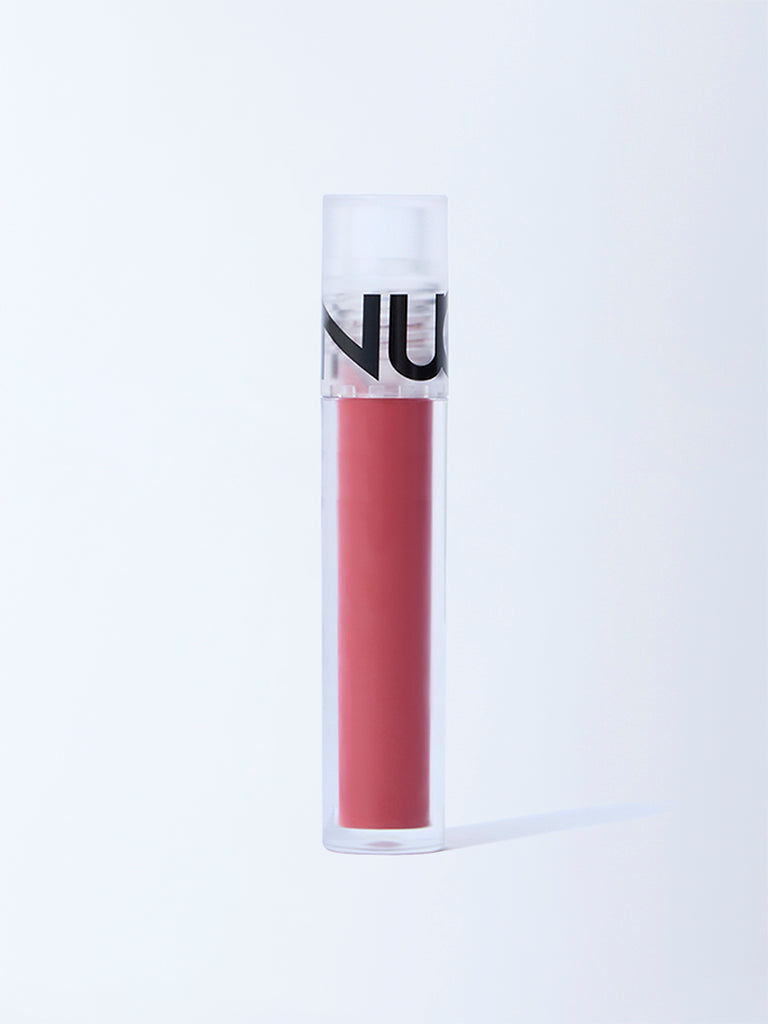 Westside Nuon Women's Liquid Matte Crimson R-02 Lipstick - 4.4 ml  Front View