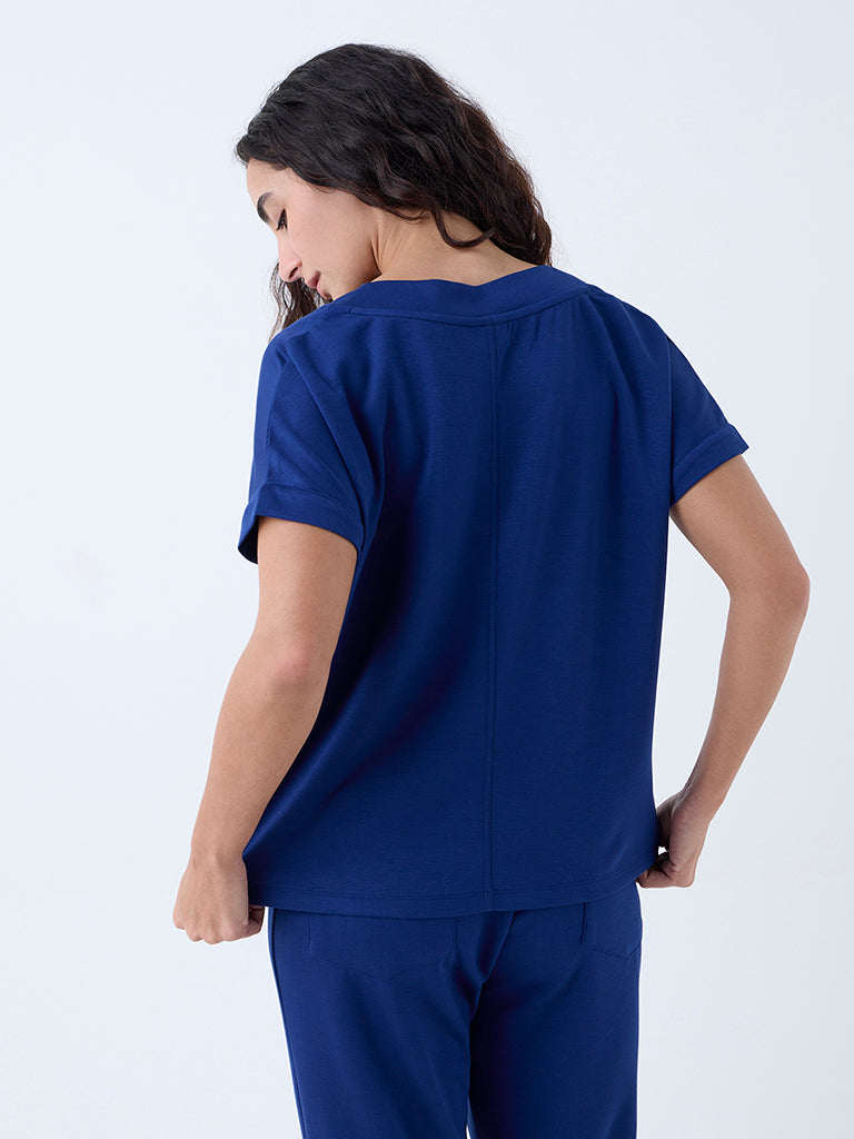 Wunderlove Blue Solid Top