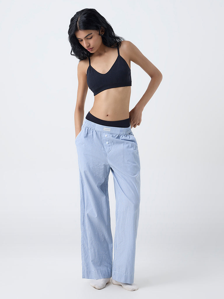 Superstar Black Seam-Free Padded Bra