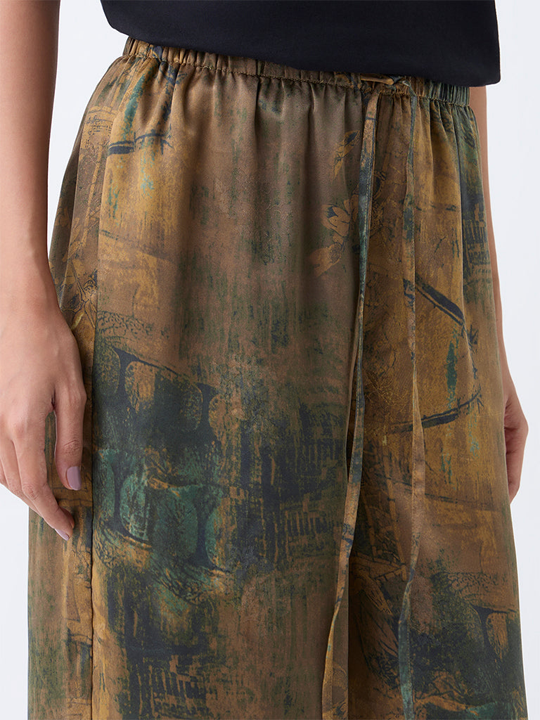 LOV Multicolour Abstract Detailed Pants