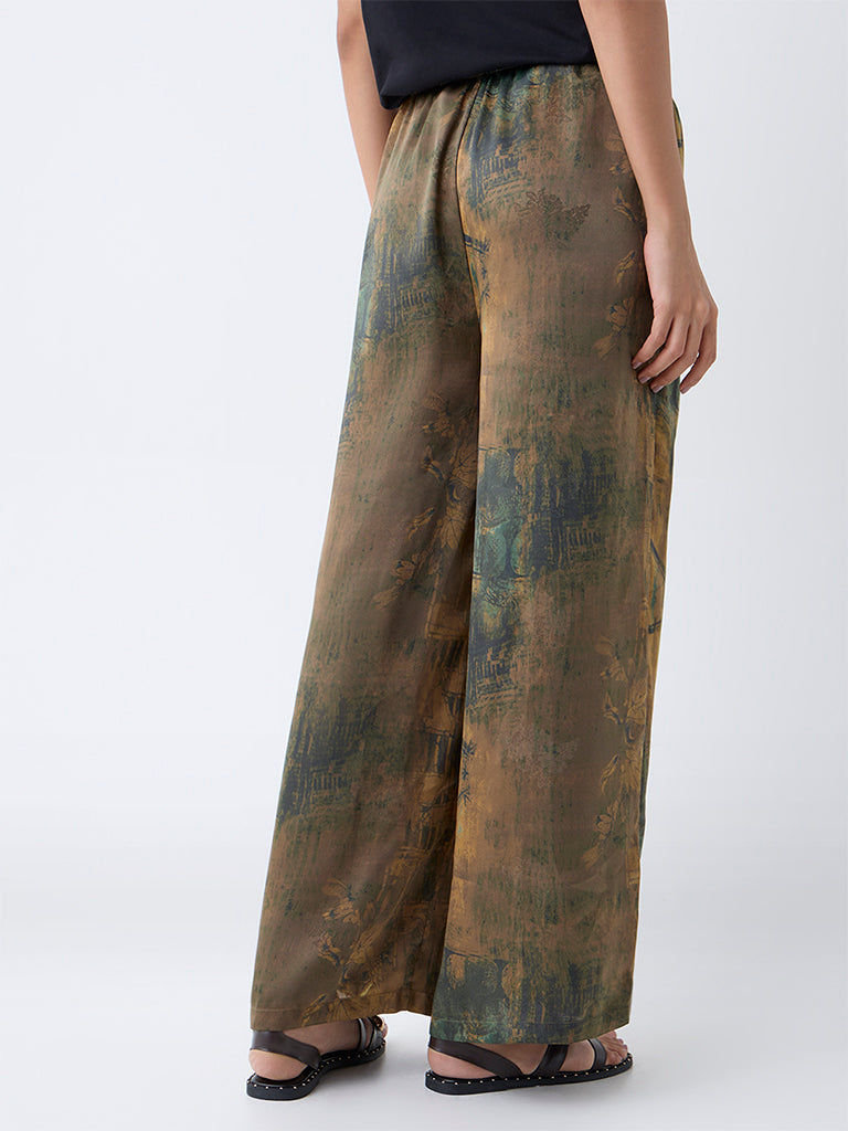 LOV Multicolour Abstract Detailed Pants